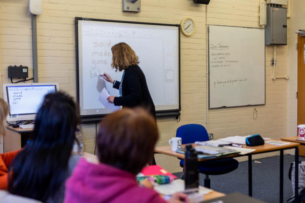 an image of English for speakers of other languages (ESOL) Admissions Sessions